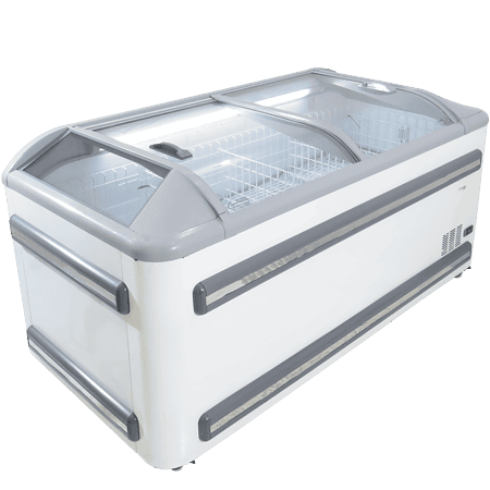 Curved Glass Island Freezer 2m (Vs2000vt)
