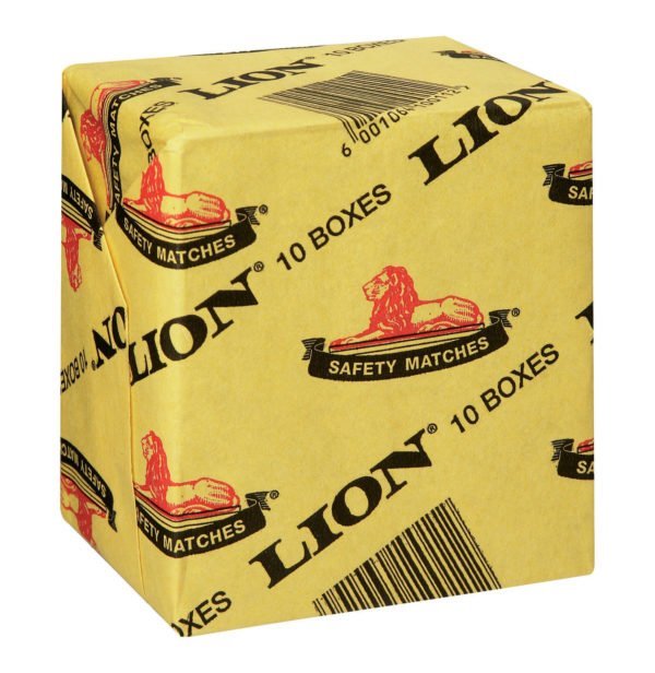 Lion Matches (Box of 10 x 10)