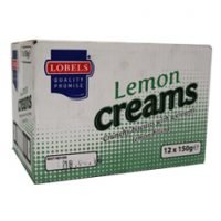 Lobels Lemon creams 12 x 150g