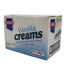Lobels Vanilla creams 12 x 150g
